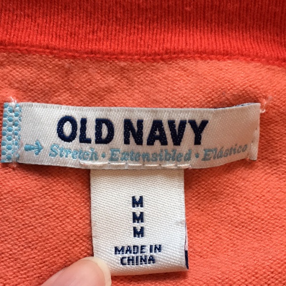 Old Navy Salmon Button Up Cardigan, M - Picture 7 of 8
